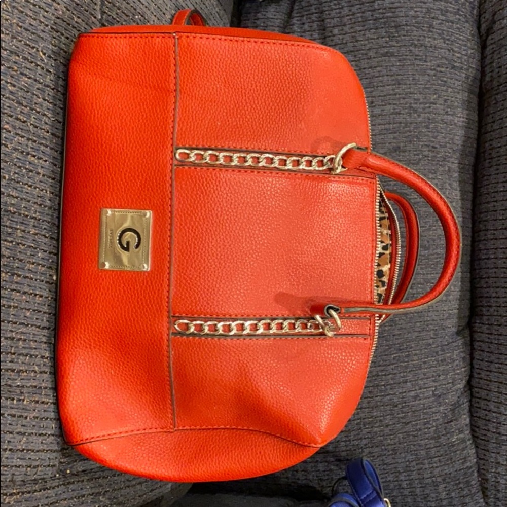 Guess hand bag optional shoulder strap